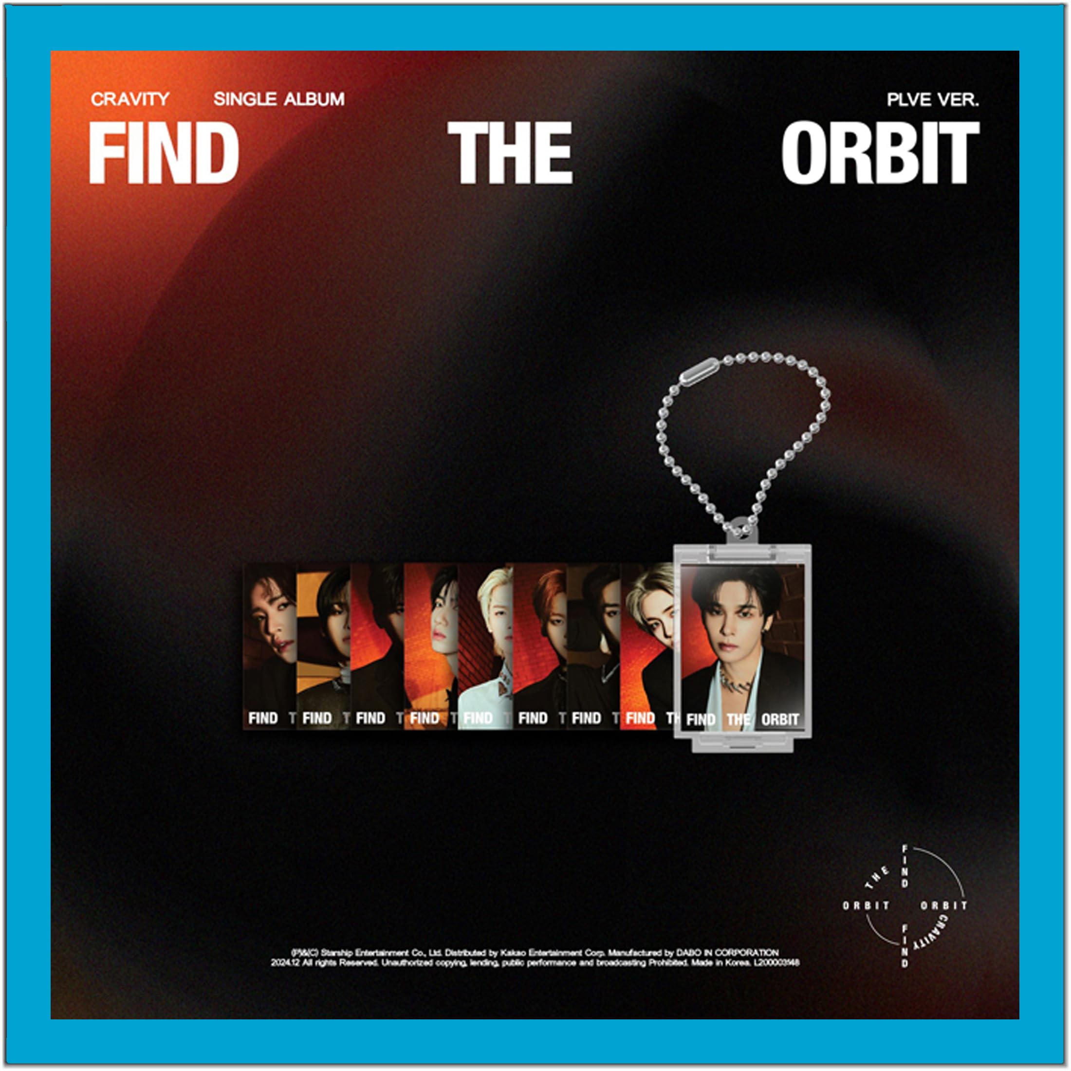 Amazon.com: CRAVITY Album FIND THE ORBIT 1st Single Album (PLVE